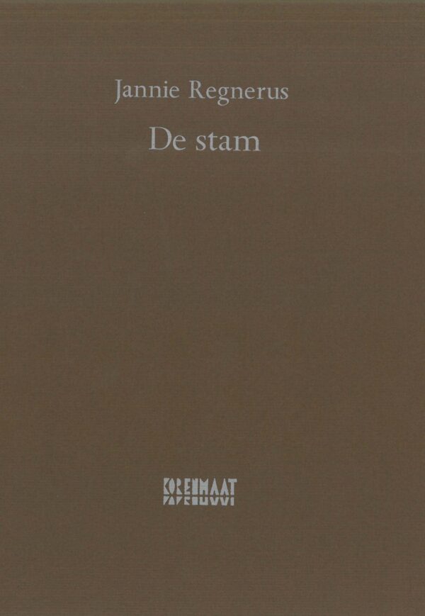 Jannie Regnerus: de stam