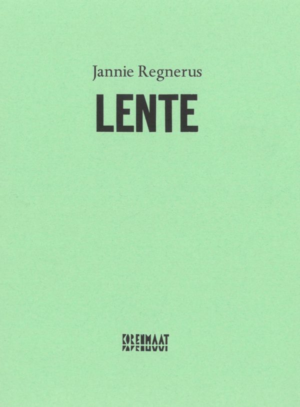 Janny Regnerus: Lente